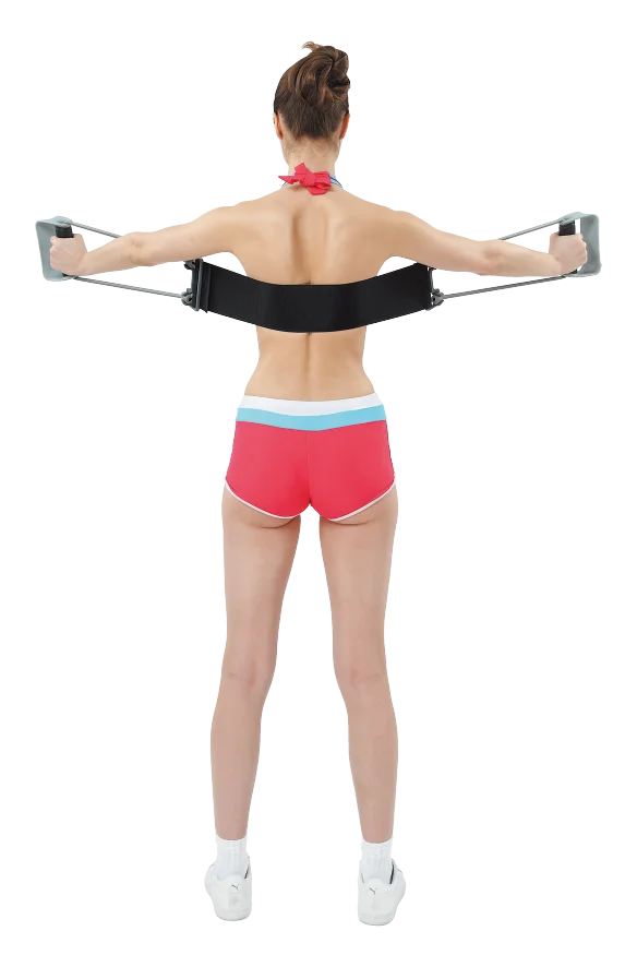 ALLWINWIN RST63 Resistance Tube - Adjustable Push Up Workout Band