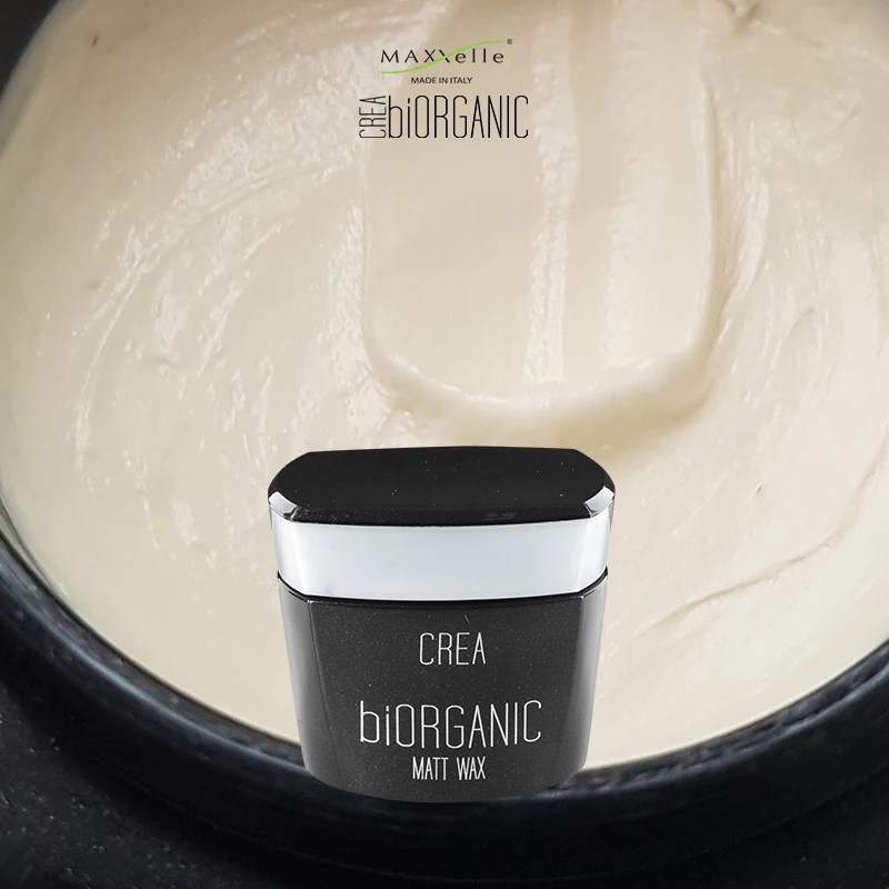 Matt Wax Defines curls. Water soluble wax Modeling Wax Matt Effect Made in Italy Available for Private Labels