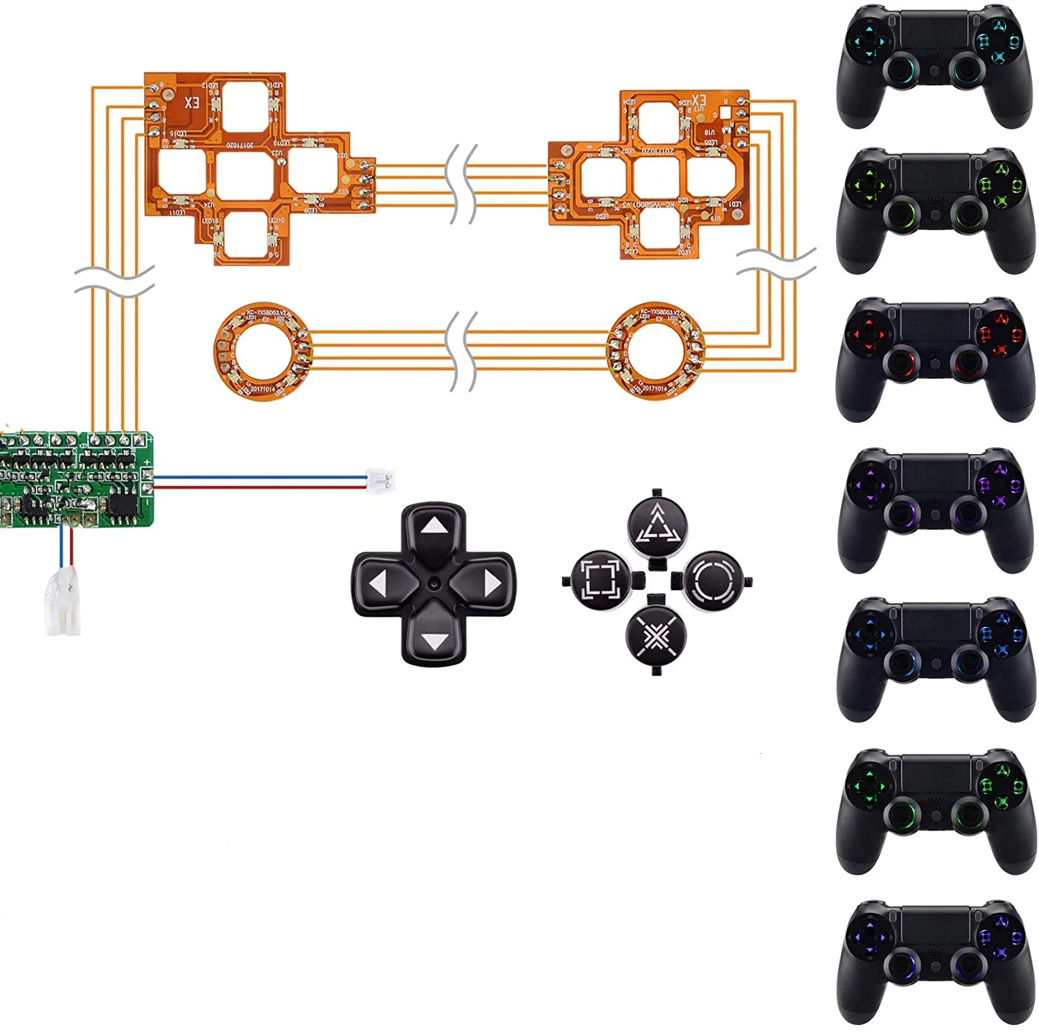 Шэньчжэнь замена на заказ Remap Borad FPC ленточный кабель для PS4
