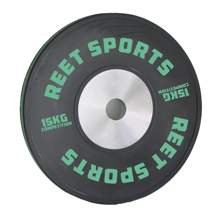 Wholesale Gym Quality Competition Bumper Plates With Color Strip