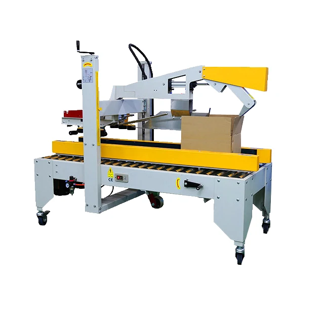 
Malaysia New 250 Kilograms Automatic Box Carton Sealing Machine Packer System Flaps Folding Carton Sealer 