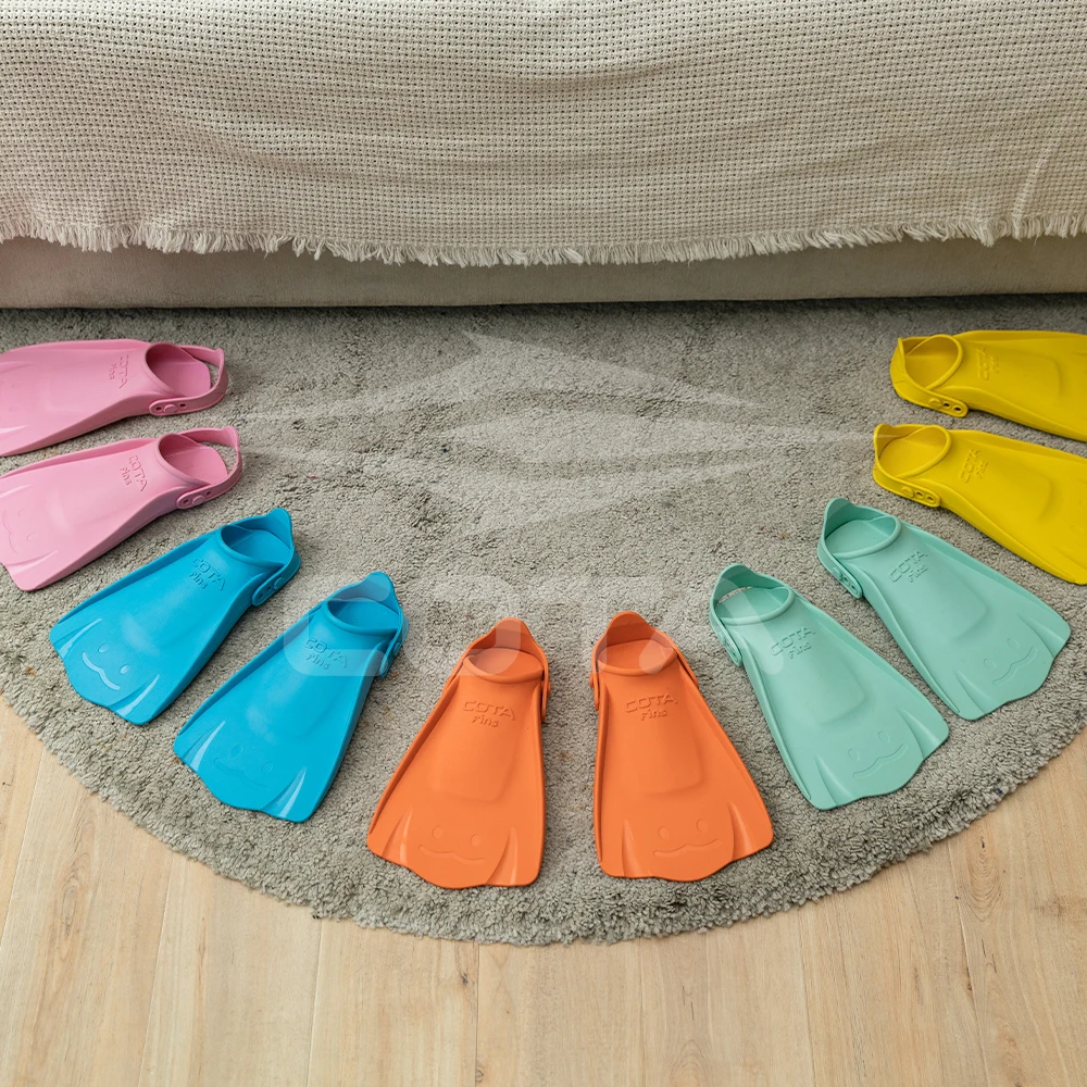  Регулируемые плавательные плавники для плавания Stingray детей лучшая прочность ног замена плавников дельфина и русалки резина