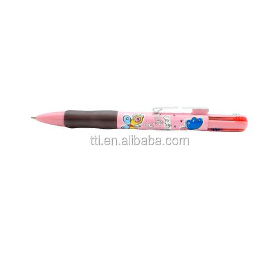 
Multi-color plastic ball point jumbo pen with OEM printing pen 