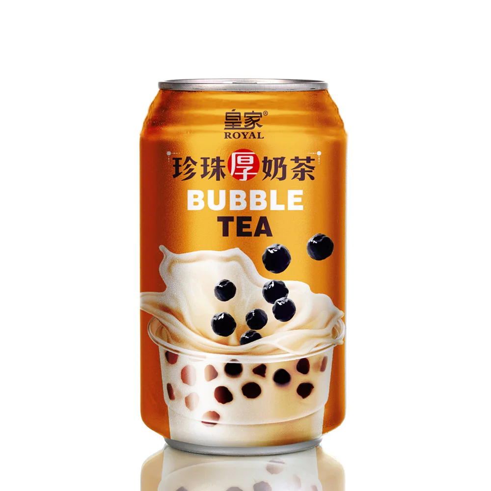 
Чай с пузырьками из Тайваня/банка из жести 320 мл 