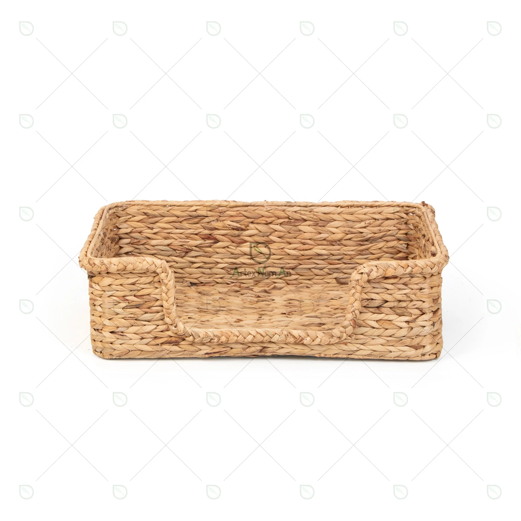 Eco Friendly Woven Water Hyacinth Large Cat Pet Dog Bed/wicker Dog Basket/pet Bed House Indoor Carton Box BSCI Viet Nam