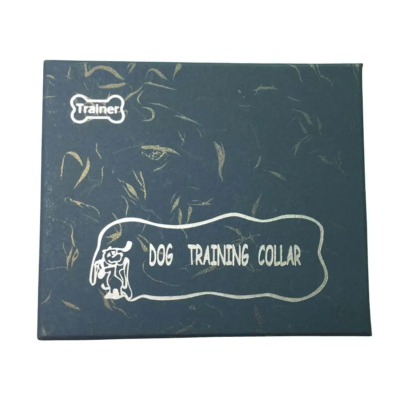 1000 meters bark stopper pet LCD training guide waterproof shell rechargeable remote dog training collar electric shock