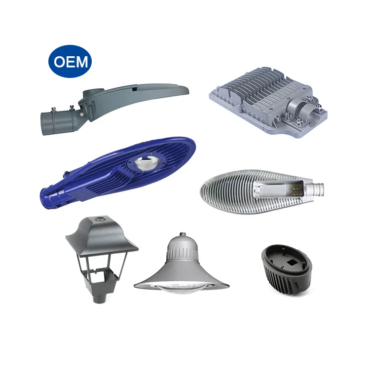 Детали на заказ корпус из нержавеющей стали светодиодной лампы уличного освещения алюминиевое литье под давлением