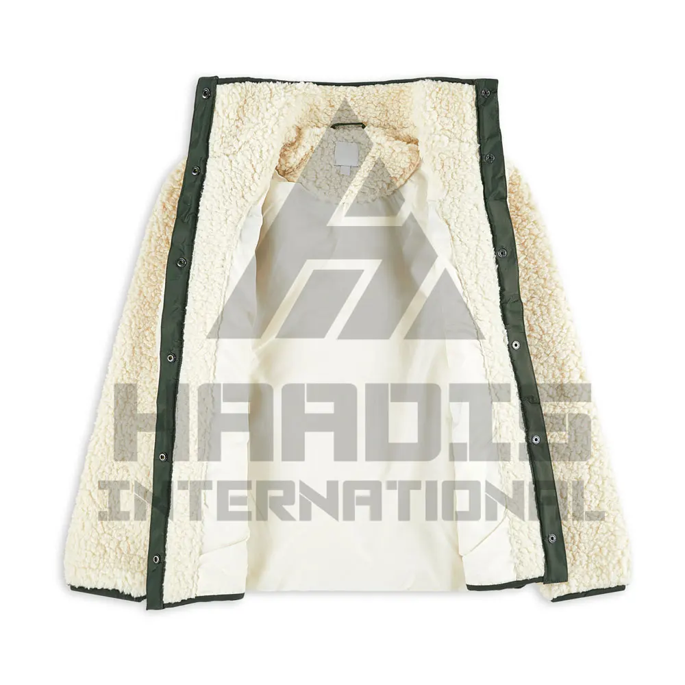 The manufacturer New Style Lady Sherpa Jacket | New Coming Custom Design Sherpa Polar Fleece Jacket Fashionable Sherpa Jacket