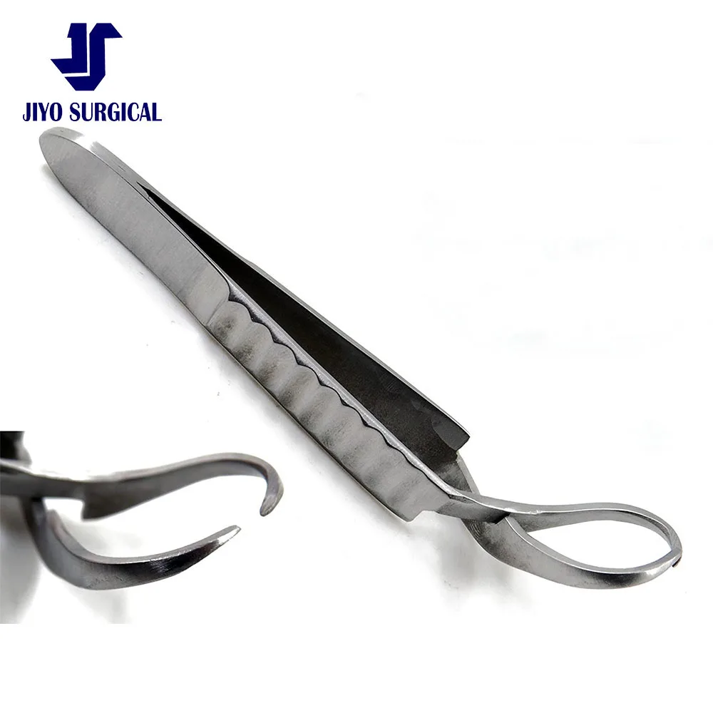 jiyo surgical John Towel Forceps stainless steel surgical instruments CE Approved 9 cm