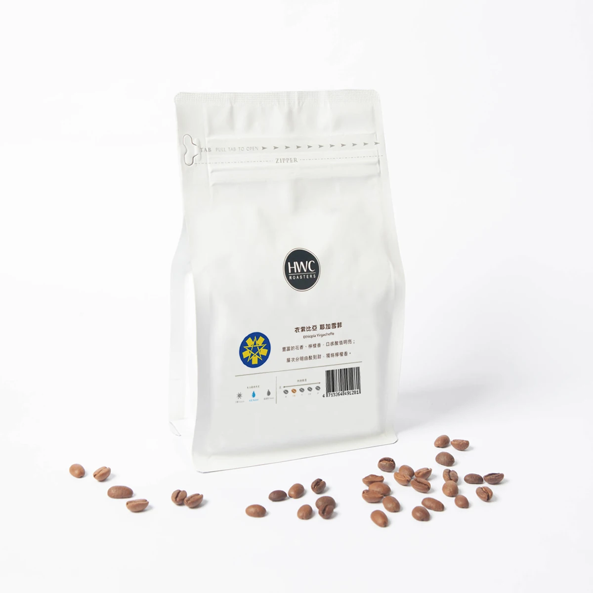 
 Высококачественные жареные кофейные зерна Yirgacheffe от Эфиопии  