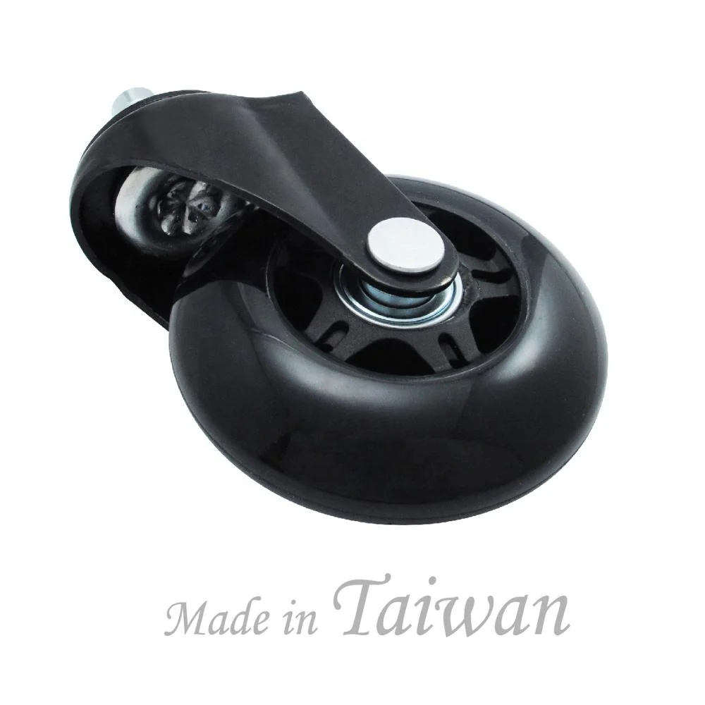 CCE Рицинус 3 дюйма, из PU искусственной кожи, цвета: черный, Rollerblade офисные прокатки стул колеса