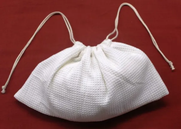 
Grs Recycled Cotton Pouch Bag 