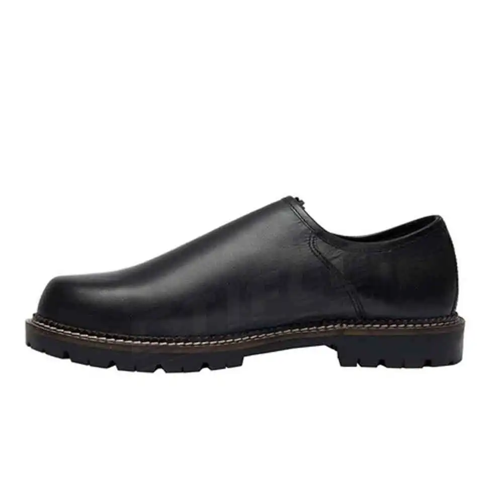 Custom Color Leather Bavarian Lederhosen Shoes For Men