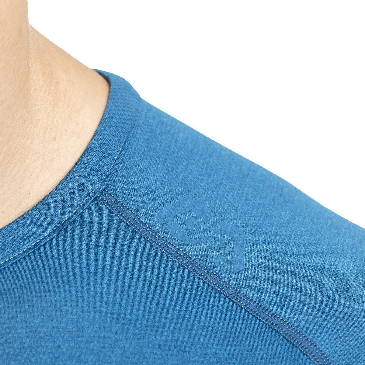 Wholesale quick dry polyester spandex Men Shirt Compression Sport Bodybuilding Gym Tops V-neck Fitness Training Running Tshirt