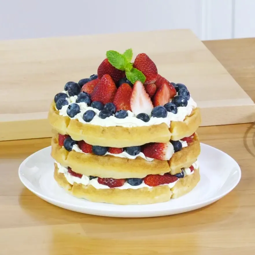 
Premium Grade Hot Selling Baking Powder And Iodized Salt Ingredients Waffle And Donut Powder Mix Vanilla Flavor 