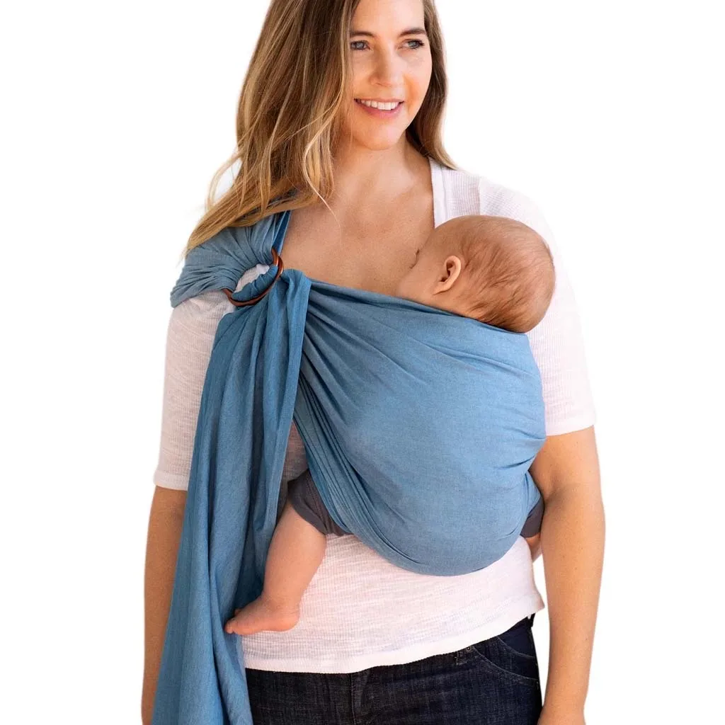 
High Quality Breathable Light Weight Super Soft Baby Sling Ring Carrier 