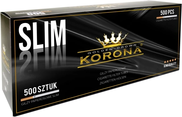 
Cigarette Filter Tubes Slim Korona 500 