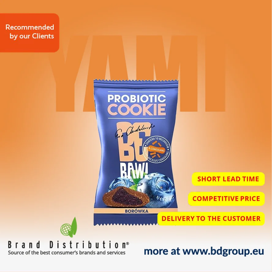 BeRAW Rawbiotic Blueberry Cookie 20g