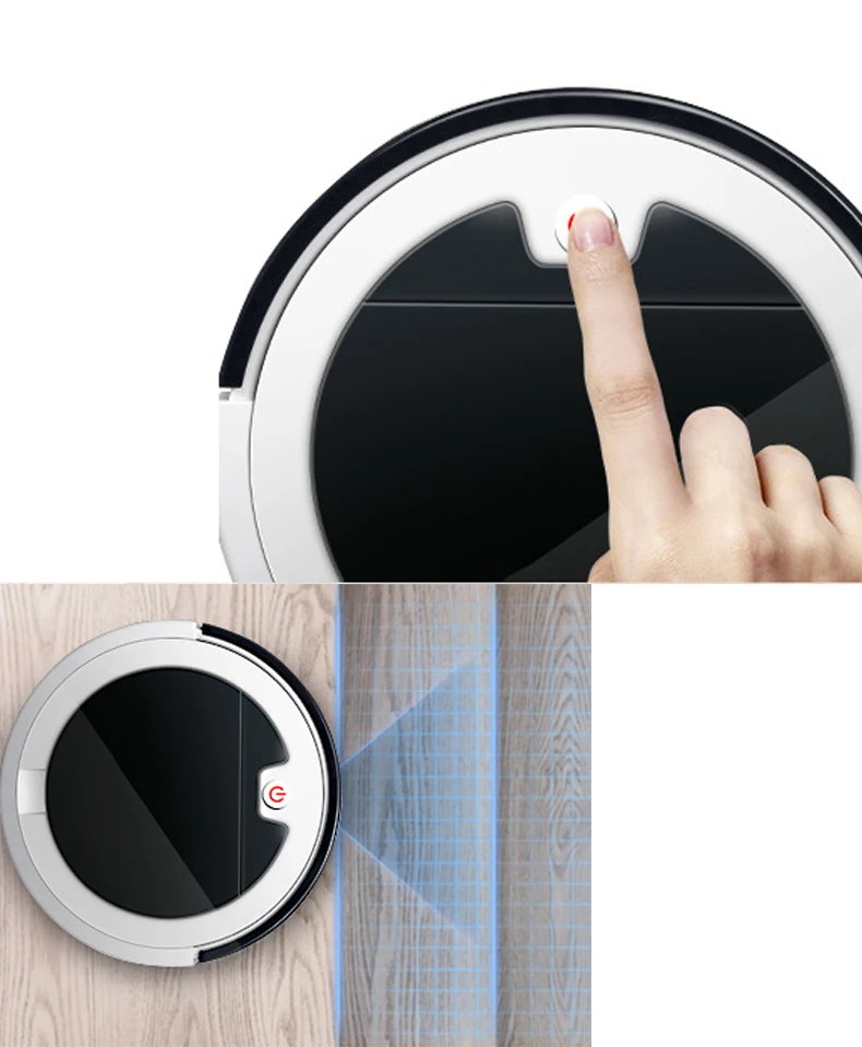 Premium Quality Multifunctional Wet And Dry 360 Industrial Robot Vacuum Cleaner Mop