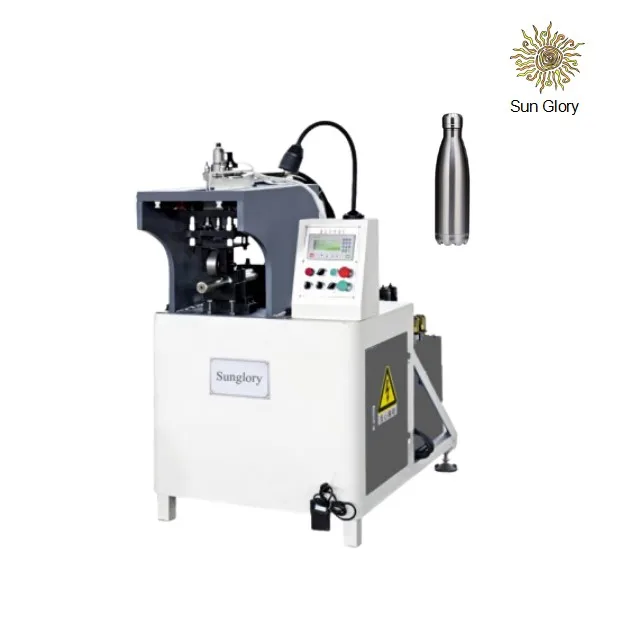 Sun glory welding seam flat-прокатной machine thermos making machine