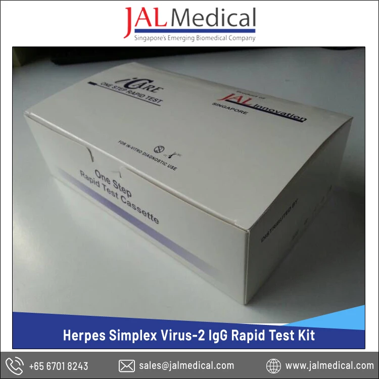 Лучшее качество точный результат одноразовый набор для быстрого тестирования iCare с простым вирусом герпеса-2 IgG