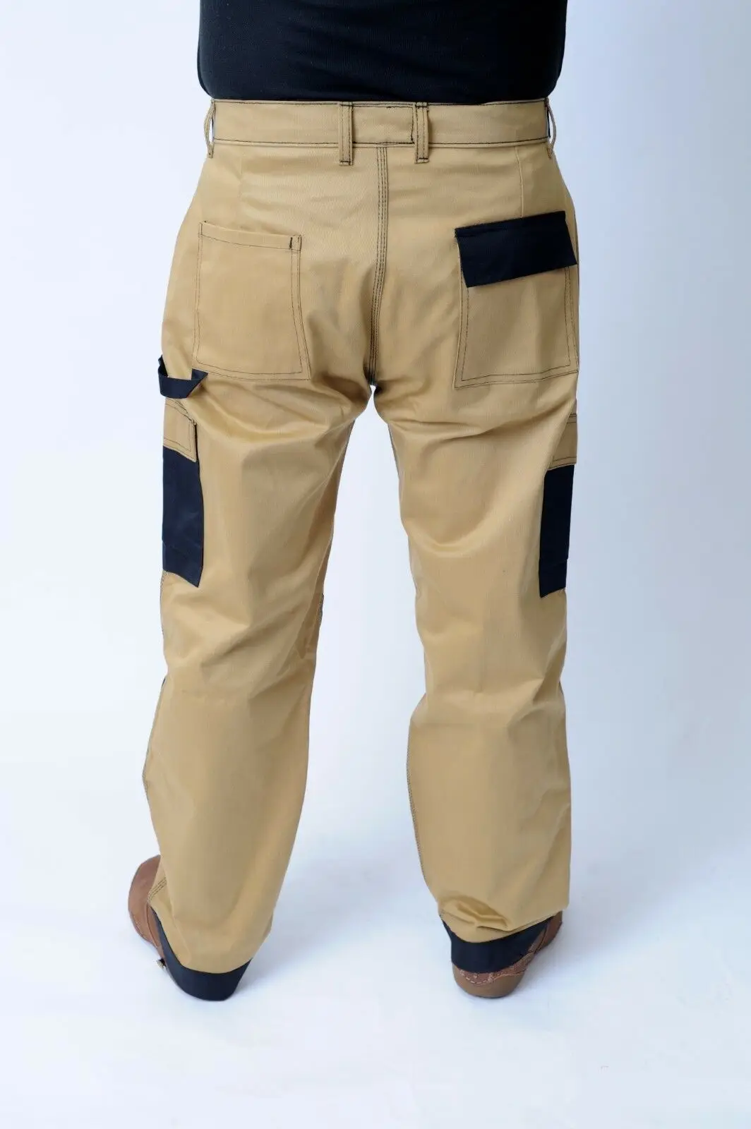 New OEM Work Wear Pants Winter Cotton Canvas Material Heavy Duty Men Winter Canvas Work Cargo Pants