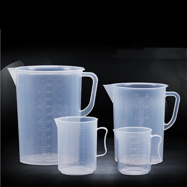 Professional Custom Top Quality Best Price Custom Size Laboratory 50ml 100ml 150ml 200ml 300ml 500ml Plastic Beaker