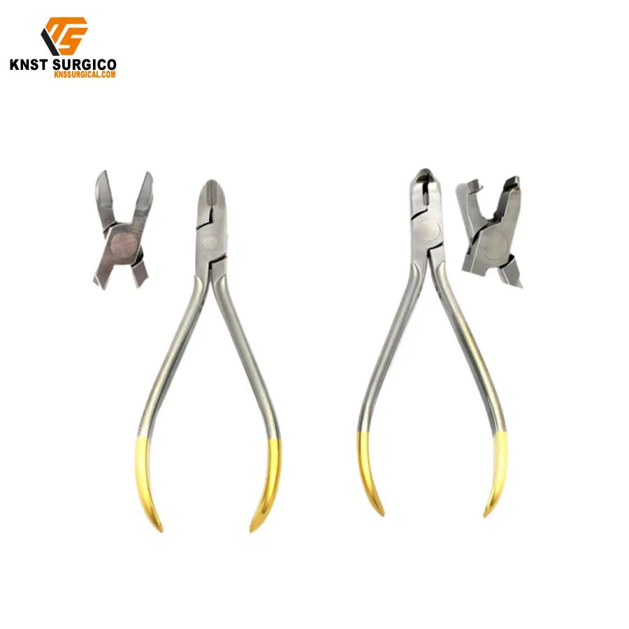 Набор из 2 стоматологических дистальных концевых резаков TC отличного качества резак для жесткой проволоки Ортодонтические лабораторные плоскогубцы