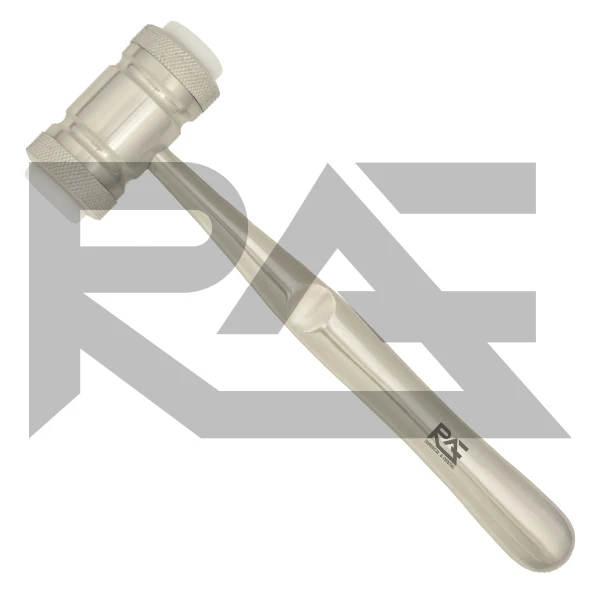 Dental Bone Mallet Hammer Bone Crusher Mill Bone Graft Well Implant Set by RAFTECH DENTAL