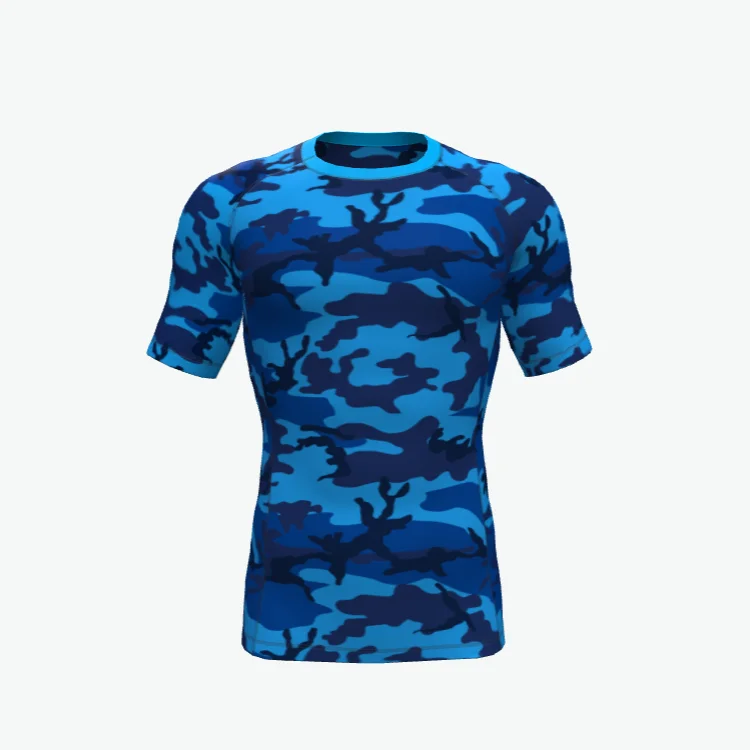 Oem Design Compression Wear Breathable Material Custom Logo Rash Guard Grappling Bjj Surf Rashguards