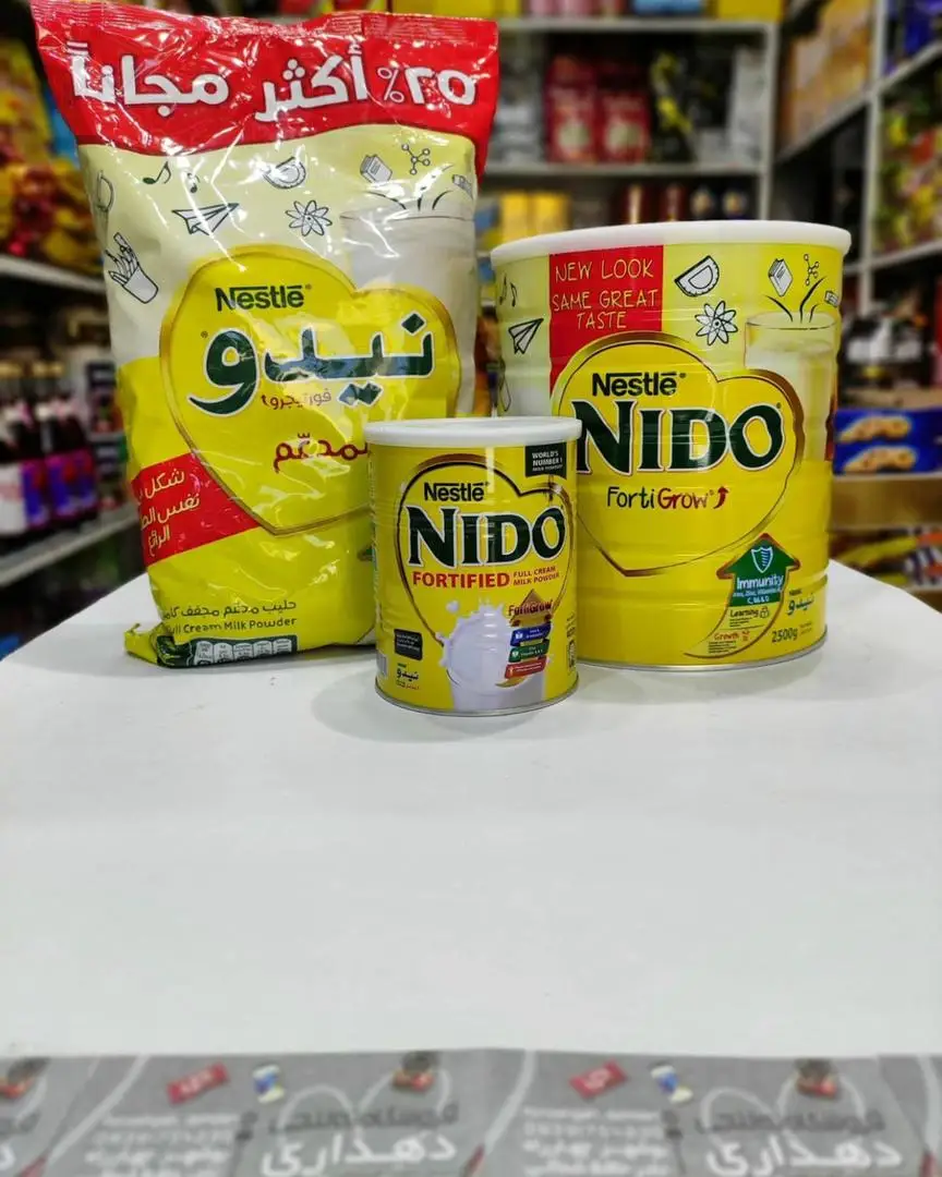 Best Ready to Ship Stock Dutch Nido Milk Powder/Nestle Nido Fortified/ Buy Nido Milk 400g 900g 1800g 2500g Wholesale Price