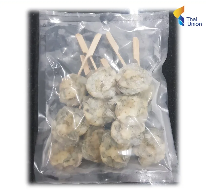 New Product Frozen Garlic and Herb Marinate Shrimp on Skewer White Vannamei Shrimp ready to eat For Retail and Food Services