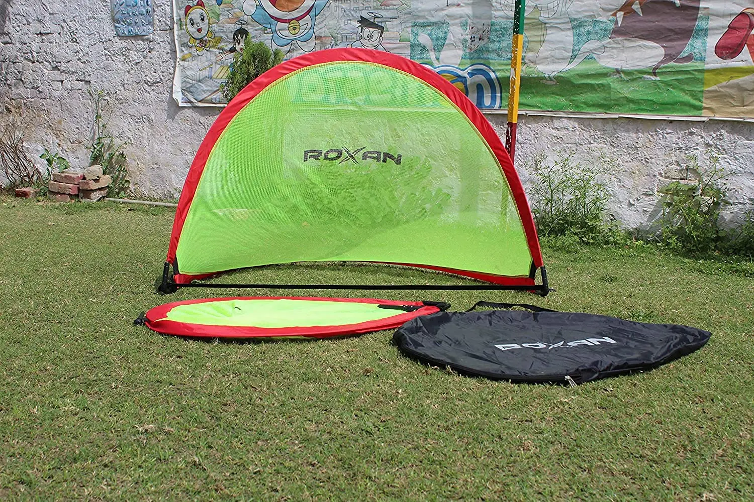  Высококачественная всплывающая цель для тренировок по футболу | Портативные футбольные цели с сумкой переноски прочной рамкой