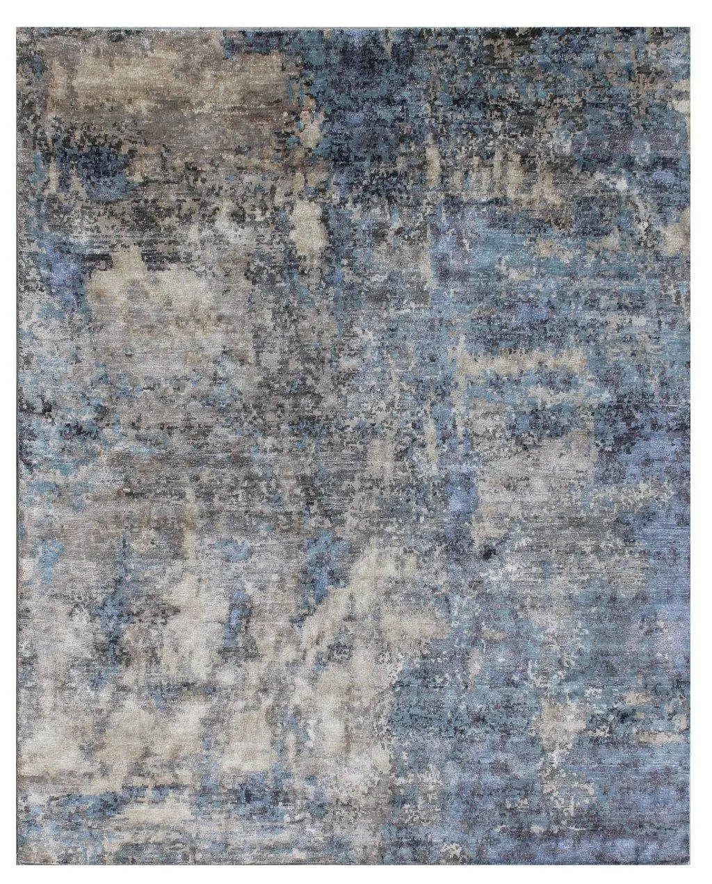 ABSTRACT DESIGN HANDMADE BAMBOO SILK CARPET 2021