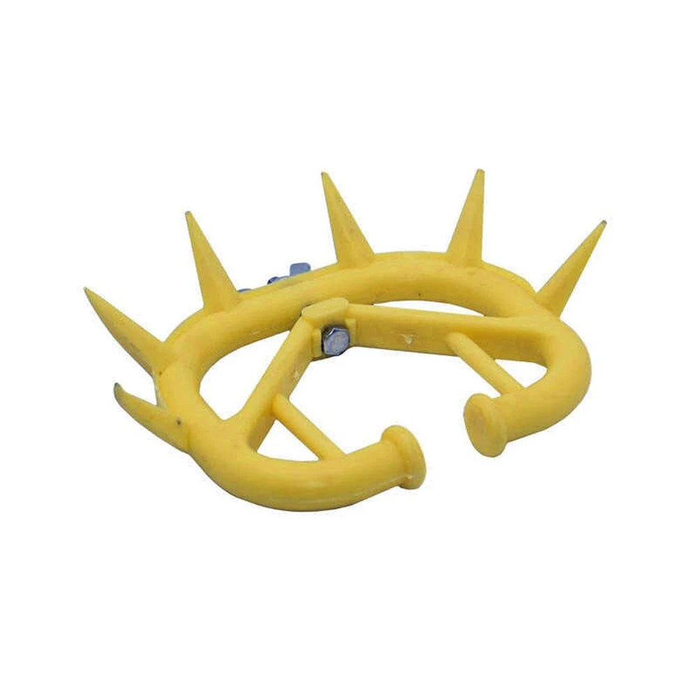 Cow Nose Thorn Large Plastic Milk Sucking Preventer Calf Weaner Nose Ring Dairy Calf Weaner Calf Weaner Plastic
