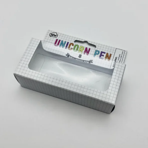 Cosmetic paper carton customized logo packaging color style