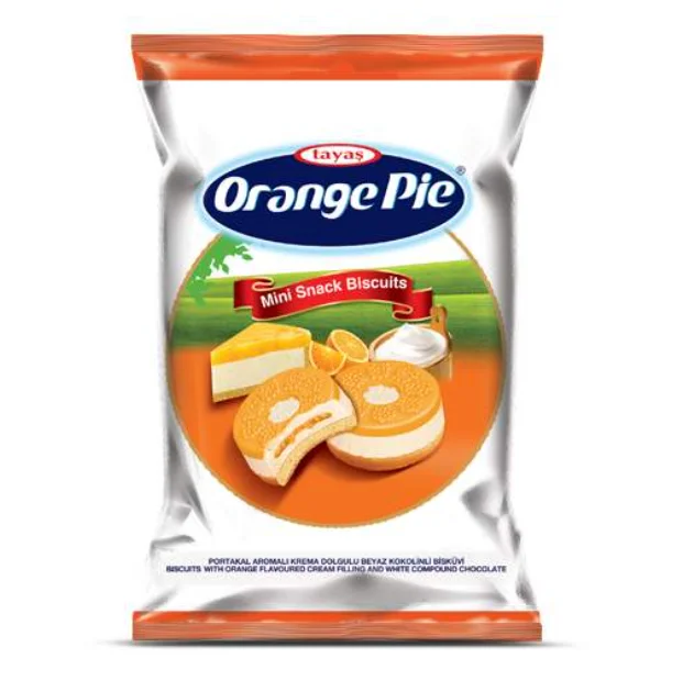 
ORANGE PIE Bag 1000g By TAYAS FOODS Made In Turkey 