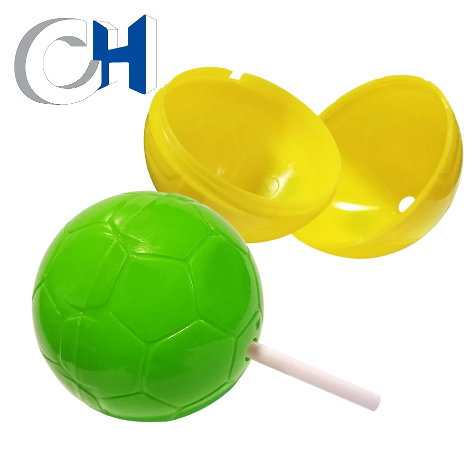 Wholesale Classical Yellow Plastic PP football candy vending machine egg