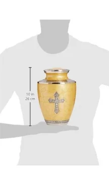 Brass Cremation Urns for Human Ashes Memorial Funeral Supplies Brass Metal Urn