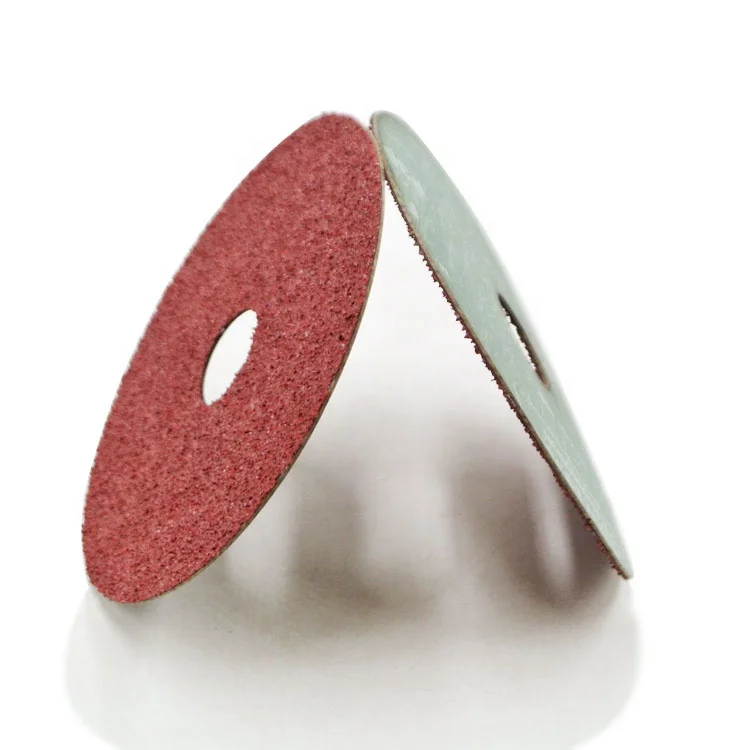 SATC Fiber Sanding & Grinding Discs Abrasive DISC Aluminum Oxide Resin Industrial Grade 4.5 X 7/8 Inch Center Hole P36 Grit