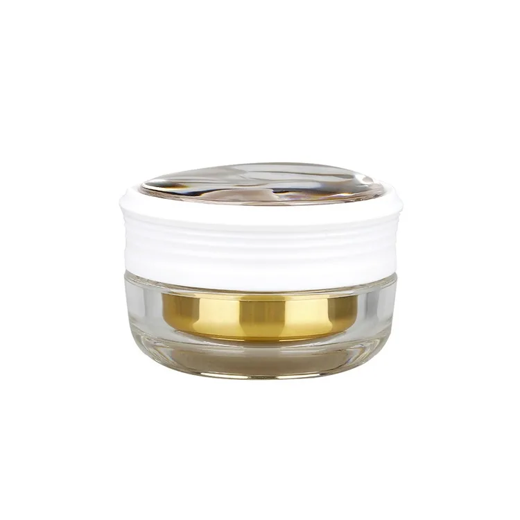 
European Warehouse Ready to Ship 15G Colorful Mushroom Shape Cosmetic Cream Acrylic Jar 