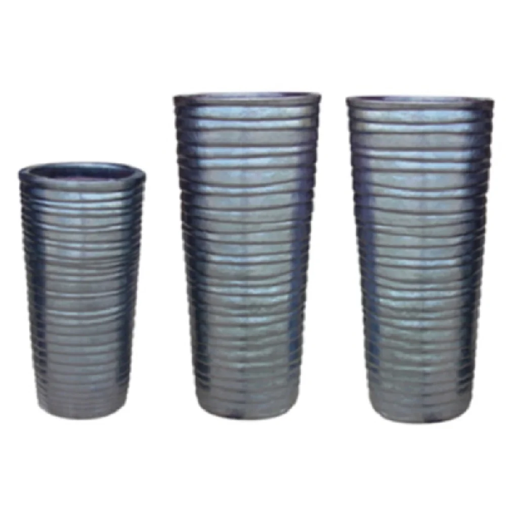 
Big Modern Pottery Vases Ceramic Green Plant Pot Flowerpot Pottery Planters From Vietnam 