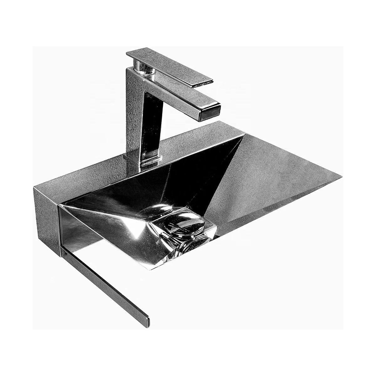 Wash Basin  Wall Hung Minimal Glossy