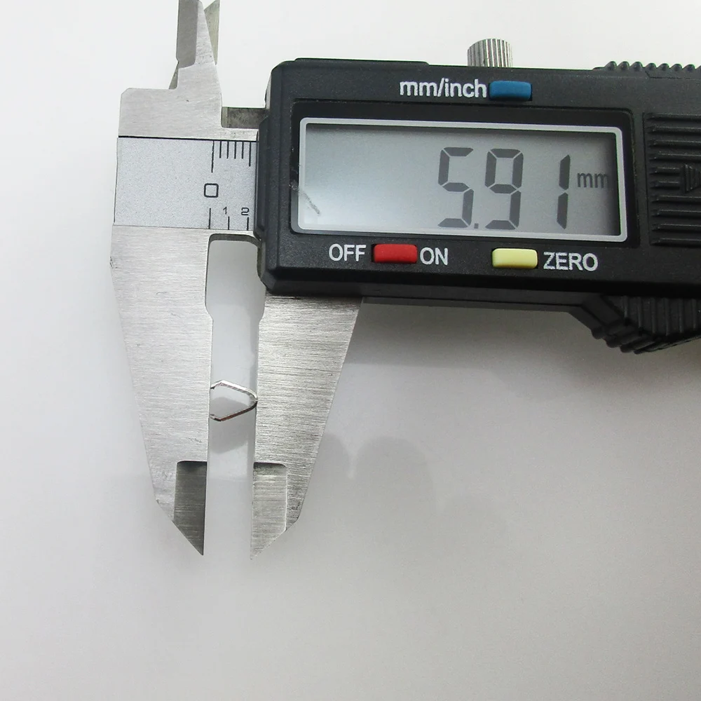 16mm Ribbon Crimp Ends Clamps Leather Cord End Clasp without loop