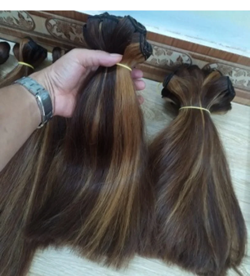 Virgin Cuticle Aligned Remy bundles human hair Piano Hair raw virgin hair unprocessed