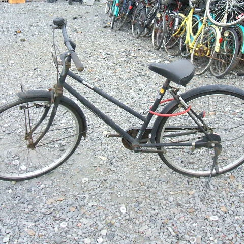 Used straight frame bicycle from Japan