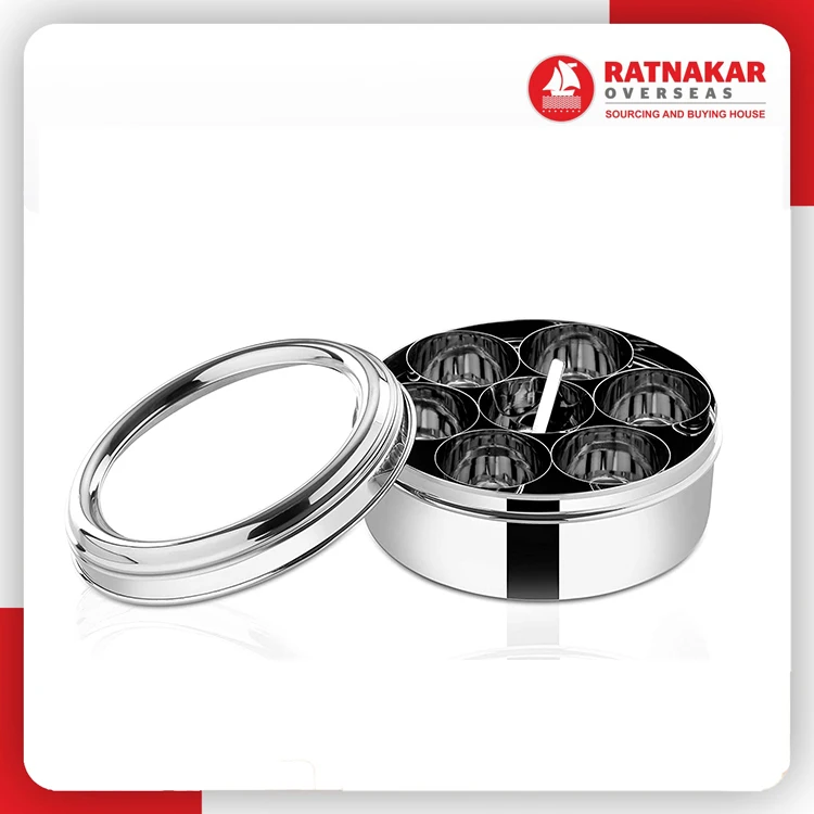 2022 New Products Spices Packing Box Stainless Steel Spice Box Organiser For Kitchen On Sale At Wholesale Price