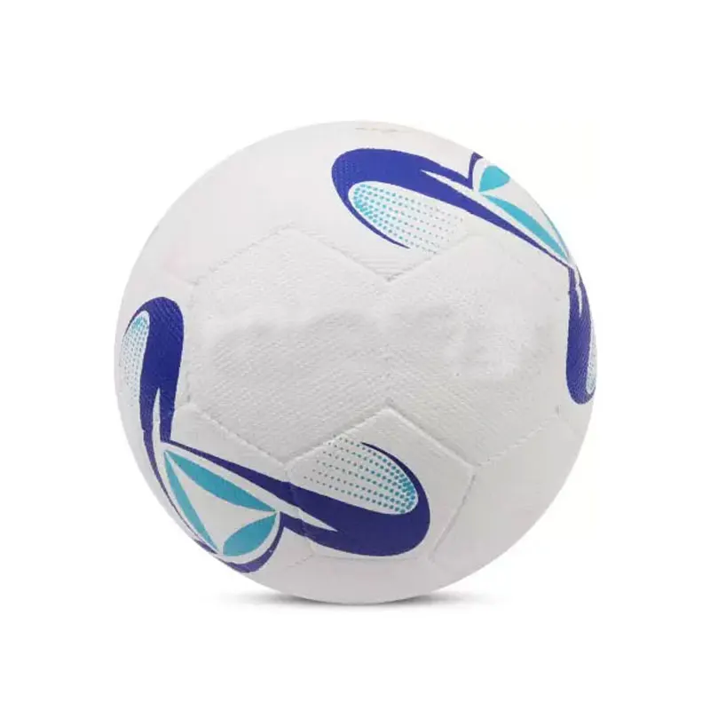 Custom Design Good Quality Football PU Size 5 Leather Customize Logo Ball For Training in Solid Color