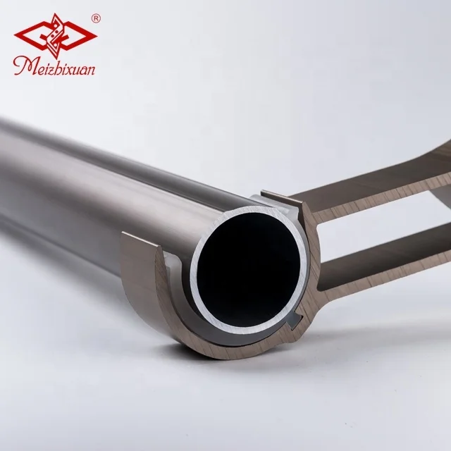 IKSUN Metal Living Room Aluminium Curtain Rod Pipe Brackets For Windows