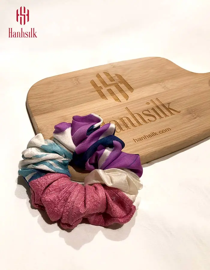 
Hot Trend Color Mixed Luxury Scrunchies Wholesale Custom Hair Ties 